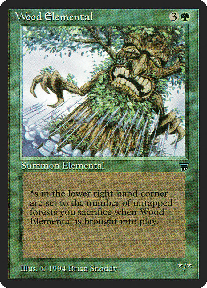 Elemental de Madera [Legends]