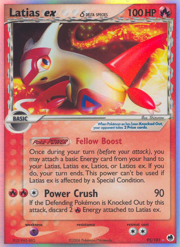 Latias ex (95/101) (Espèce Delta) [EX : Gardiens du Pouvoir]