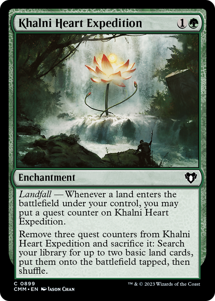 Expédition du Cœur de Khalni [Commander Masters]