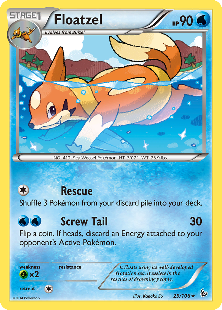 Mustéflott (29/106) [XY: Étincelles]