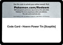 Image for Code Card - Hoenn Power Tin [Sceptile] (MCAP) - Pokemon