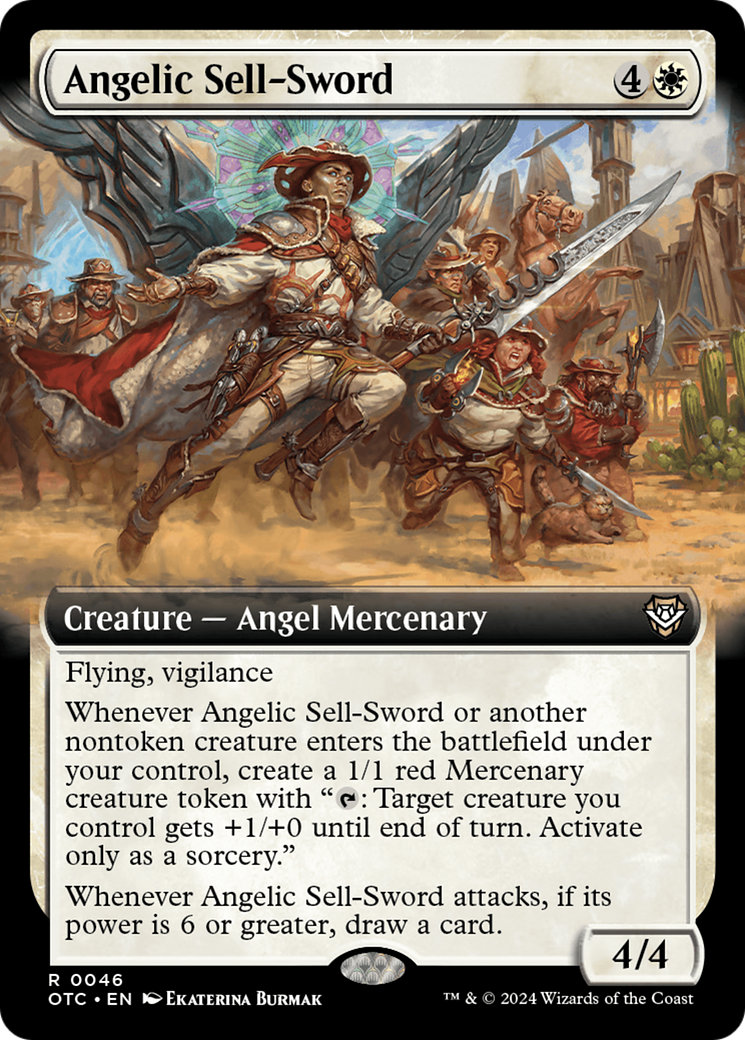 Mercenaire angélique (Illustration étendue) [Commander Les Hors-la-loi de Croisetonnerre]