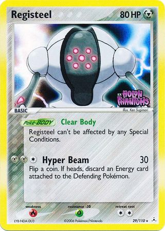 Registeel (29/110) (Estampillée) [EX: Fantômes de Holon]