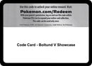 Image for Code Card - Boltund V Showcase (MCAP) - Pokemon