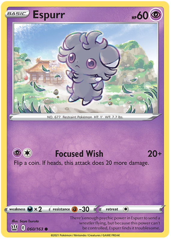Espurr (060/163) [Espada y Escudo: Estilos de Combate]