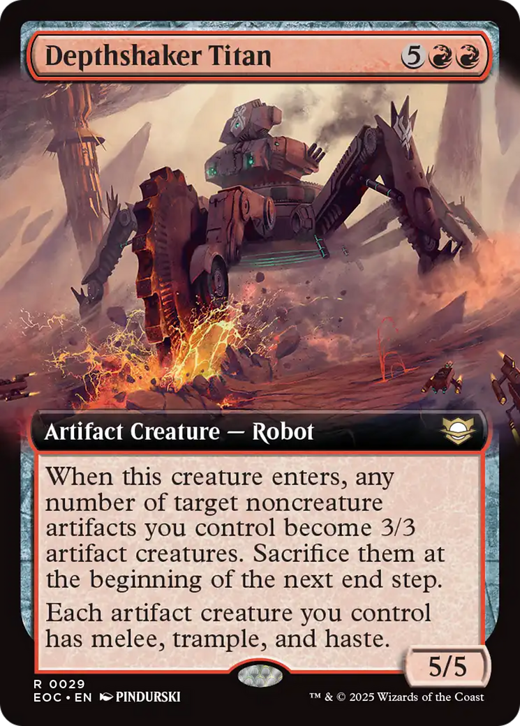 Titan Secouefonds (Illustration étendue) [Commander : Bord des éternités]