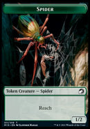 Esprit // Araignée Jeton recto-verso [Innistrad : Chasse de minuit Jetons]