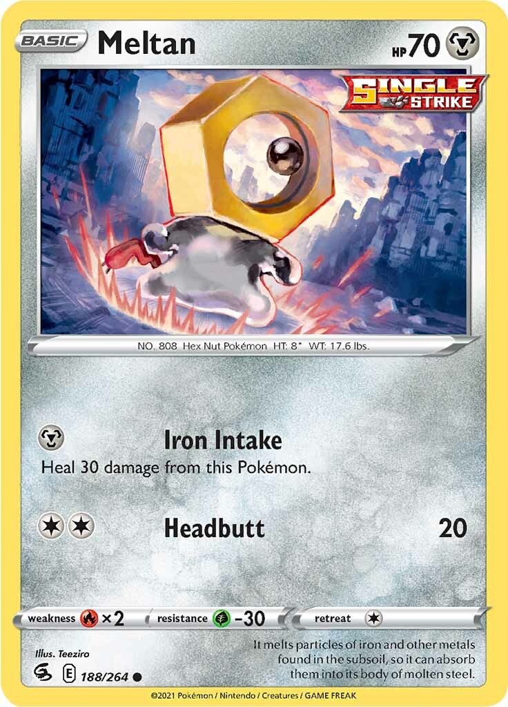 Meltan (188/264) [Espada y Escudo: Golpe Fusión]