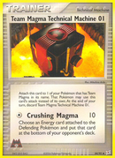 Machine Technique 01 de la Team Magma (84/95) [EX: Team Magma vs Team Aqua]