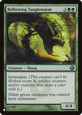 Tanglewurm Rugiente [The List]