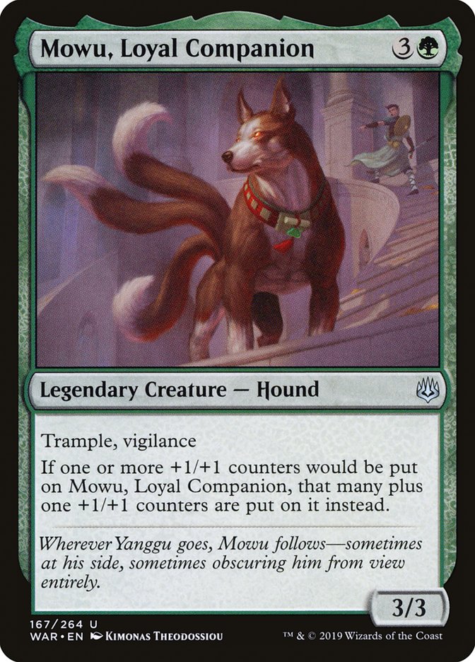 Mowu, compagnon fidèle [Guerre des Planeswalkers]