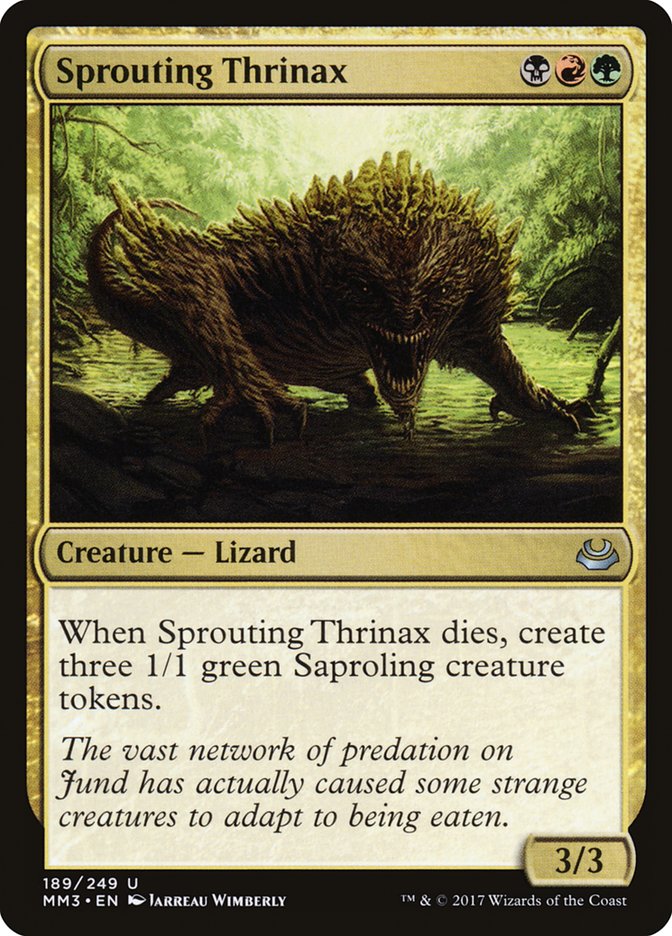 Thrinax en germination [Modern Masters 2017]