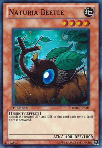 Naturia Scarabée [HA02-FR001] Super Rare