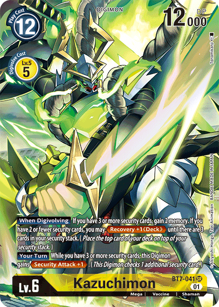 Kazuchimon [BT7-041] (Arte alternativo) [Next Adventure]