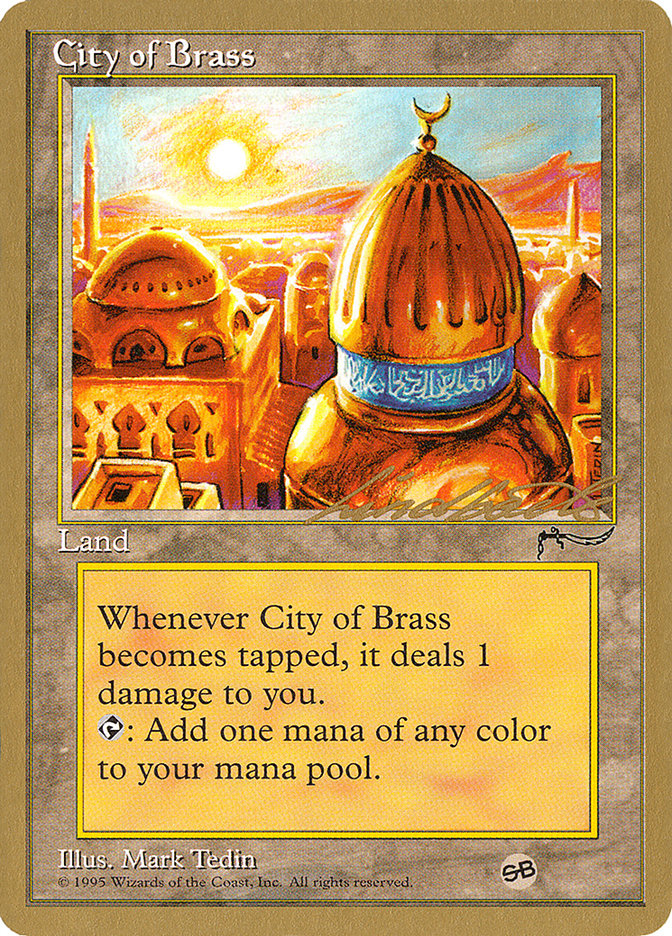 Cité de Bronze (Leon Lindback) (SB) [Pro Tour Collector Set]
