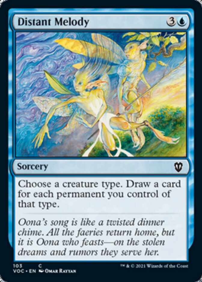 Melodía distante [Innistrad: Voto Carmesí Commander]