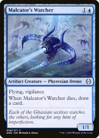 Vigilante de Malcator [Phyrexia: Todo Uno]