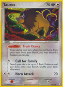 Tauros (12/100) [EX Gardiens de Cristal]
