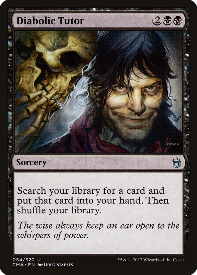 Tuteur diabolique [Commander Anthology]