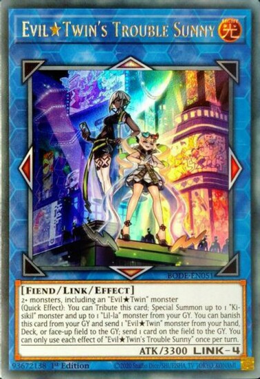 Jumelles Maléfiques Sunny Tourmentées [BODE-FR051] Starlight Rare