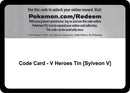 Image for Code Card - V Heroes Tin [Sylveon V] (MCAP) - Pokemon