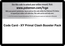 Image for Code Card - Primal Clash Booster Pack - Pokemon