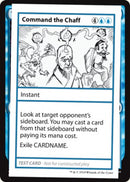 Commander l'ivraie (édition 2021) [Cartes de test de Myster Booster]