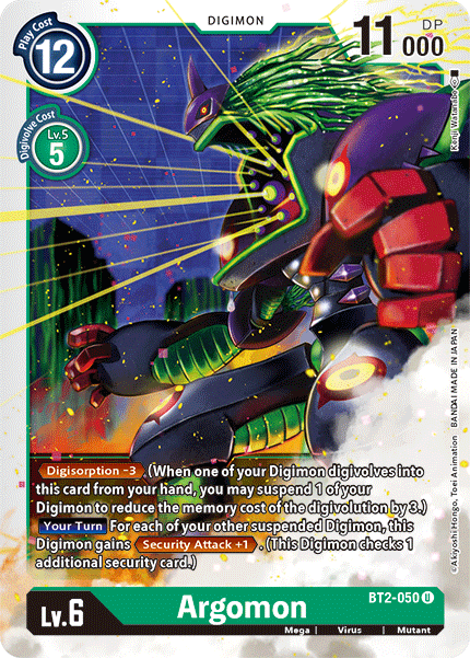 Argomon [BT2-050] [Booster especial de lanzamiento Ver.1.5]
