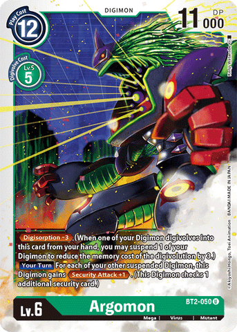Argomon [BT2-050] [Booster especial de lanzamiento Ver.1.5]