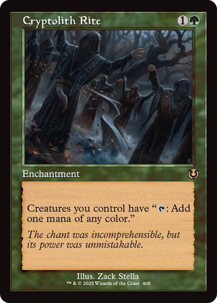 Rite de la Cryptolithe (Cadre rétro) [Innistrad : Réédition]