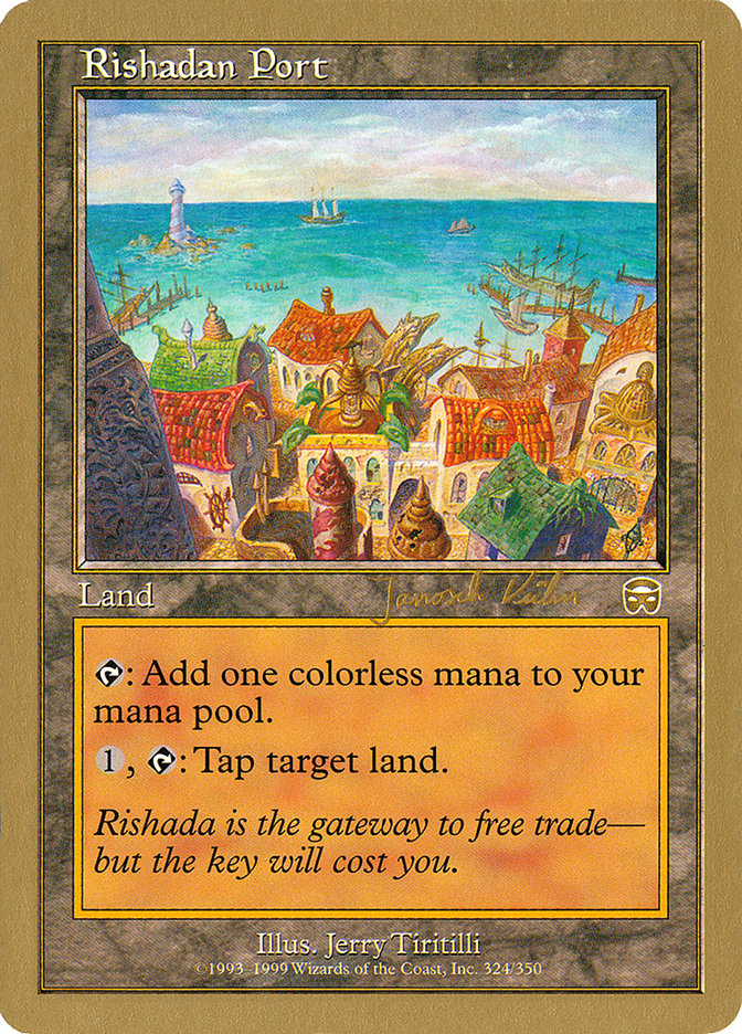 Rishadan Port (Janosch Kuhn) [Mazos del Campeonato Mundial 2000]