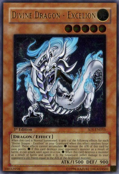 Dragon Divin - Excelion (UTR) [SOI-FR033] Ultimate Rare