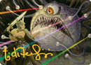 Carte artistique Ruche du tyrannœil (signature dorée) [Donjons & Dragons : Aventures dans les Royaumes oubliés — Série artistique]