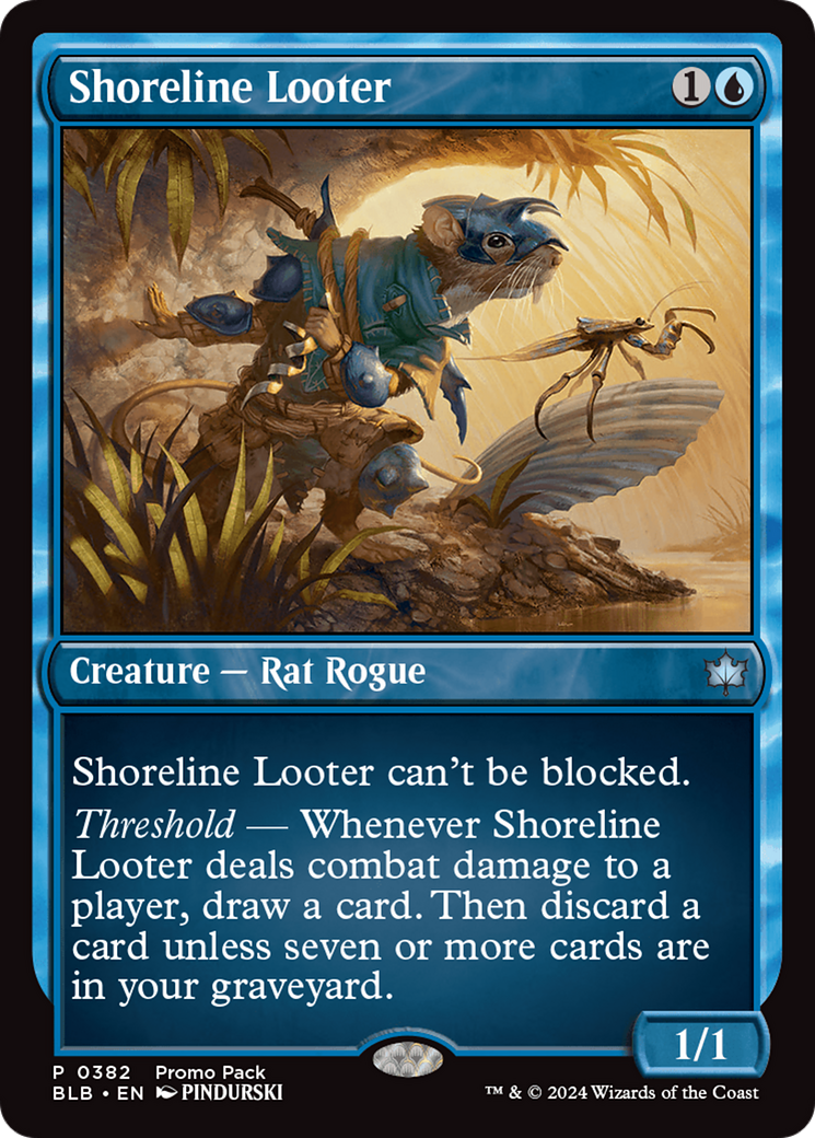 Pillardeur du littoral [Bloomburrow Promos]