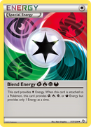 Énergie Mixte HerbeFeuPsyObscurité (117/124) [Noir & Blanc : Dragons Exaltés]