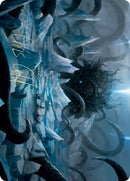 Carte artistique Brise-Glace Kraken (Signature estampée à l'or) [Série artistique de Kaldheim]