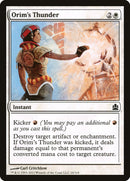 Le Tonnerre d'Orim [Commander 2011]