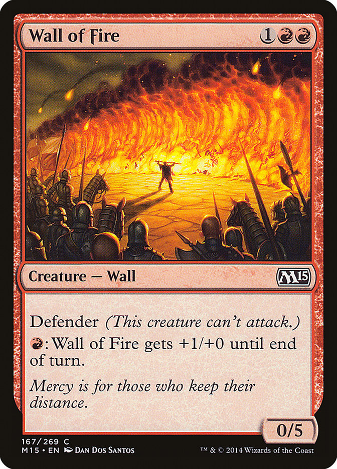 Mur de feu [Magic 2015]