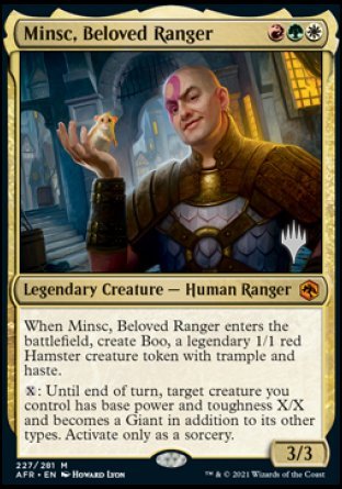 Minsc, Ranger bien-aimé (Pack promo) [Donjons & Dragons : Aventures dans les Royaumes Oubliés - Promos]