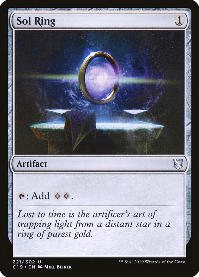 Anneau solaire [Commander 2019]