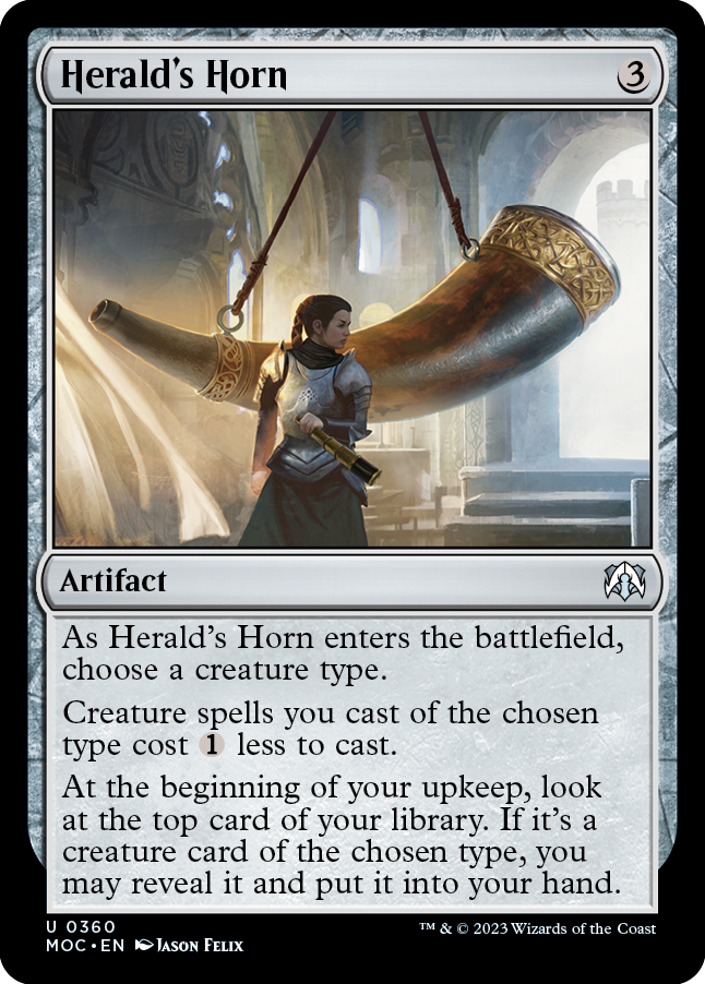 Cuerno del Heraldo [Marcha de las Máquinas Commander]