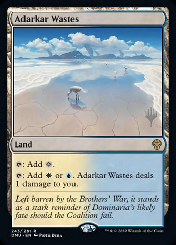 Terres dévastées d'Adarkar (Pack promo) [Promos Dominaria uni]