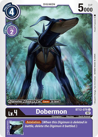 Dobermon [BT12-076] [A través del tiempo]