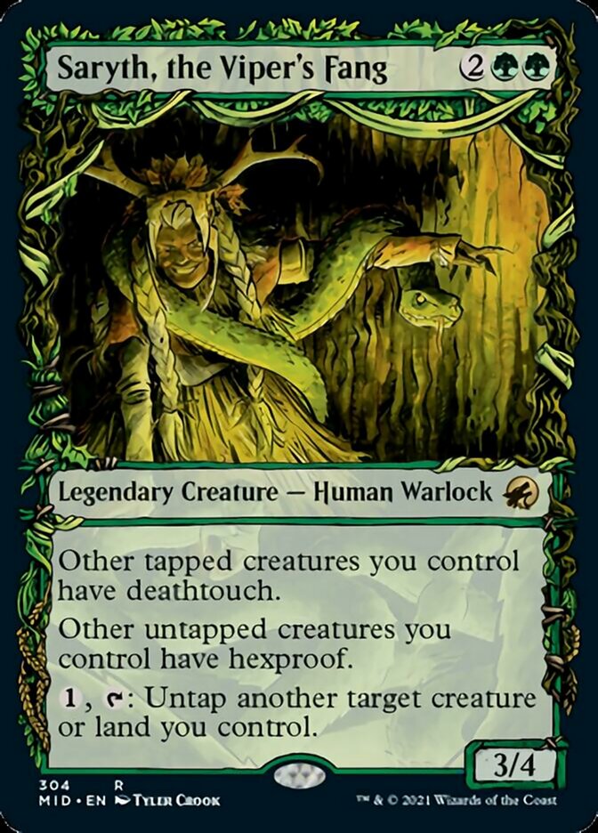 Saryth, la Croc de vipère (Éclat d'Équinoxe) [Innistrad : Chasse de minuit]