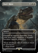 Ne bougez pas (Sans bordure) [Collection Jurassic World]