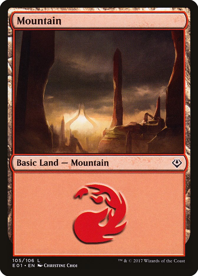 Montagne (105) [Némésis : Nicol Bolas]