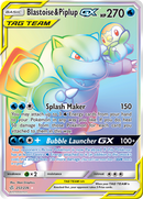 Blastoise & Tiplouf GX (253/236) [Soleil et Lune : Éclipse Cosmique]