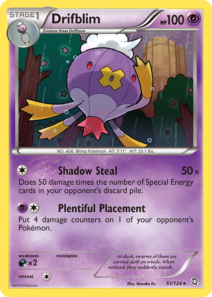 Drifblim (51/124) [Negro y Blanco: Dragones Majestuosos]