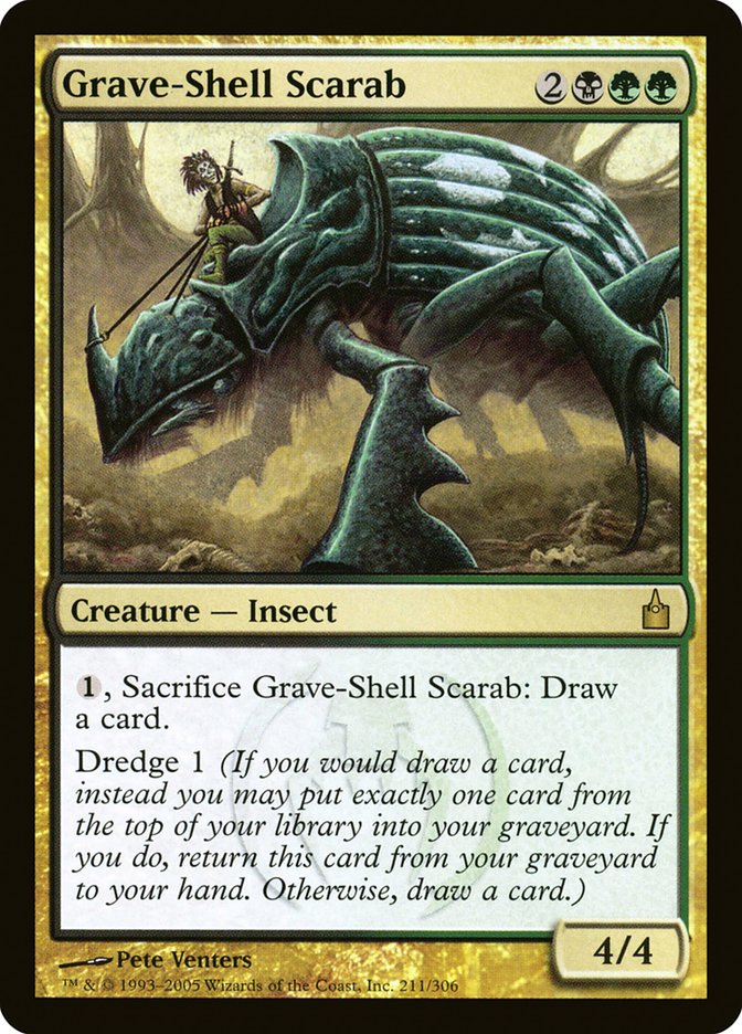 Scarabée carapace-tombe [Ravnica : Cité des Guildes]
