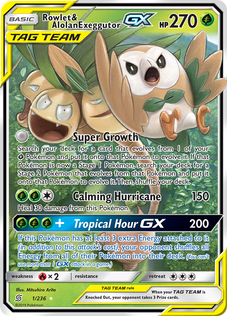 Archéduc et Noadkoko d'Alola GX (1/236) [Soleil et Lune : Harmonie des Esprits]